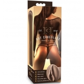 Коричневый мастубратор-вагина Nicole s Kitty - Blush Novelties - в Рыбинске купить с доставкой