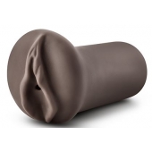 Коричневый мастубратор-вагина Nicole s Kitty - Blush Novelties - в Рыбинске купить с доставкой