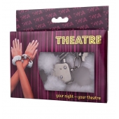 Наручники с белой меховой опушкой - ToyFa - купить с доставкой в Рыбинске