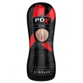 Мастурбатор-вагина Vibrating Pussy Stroker с вибрацией - Pipedream - в Рыбинске купить с доставкой