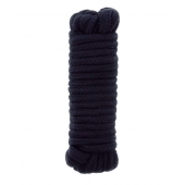 Чёрная веревка для связывания BONDX LOVE ROPE - 5 м. - Dream Toys - купить с доставкой в Рыбинске