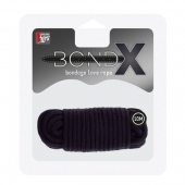 Черная веревка для связывания BONDX LOVE ROPE - 10 м. - Dream Toys - купить с доставкой в Рыбинске