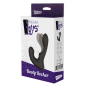Чёрный массажер простаты с 2 моторами BOOTY ROCKER - Dream Toys - в Рыбинске купить с доставкой