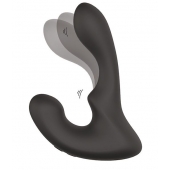 Чёрный массажер простаты с 2 моторами BOOTY ROCKER - Dream Toys - в Рыбинске купить с доставкой