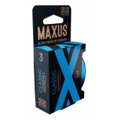 Классические презервативы в железном кейсе MAXUS Classic - 3 шт. - Maxus - купить с доставкой в Рыбинске