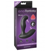 Черный массажер простаты Electro Stim Prostate Vibe с электростимуляцией - 13,3 см. - Pipedream - купить с доставкой в Рыбинске