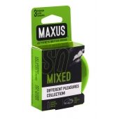 Презервативы в железном кейсе MAXUS Mixed - 3 шт. - Maxus - купить с доставкой в Рыбинске