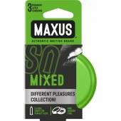 Презервативы в железном кейсе MAXUS Mixed - 3 шт. - Maxus - купить с доставкой в Рыбинске