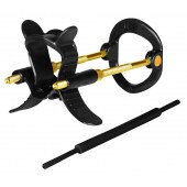 Черно-золотистый экстендер для пениса Sex Expert - Sex Expert - в Рыбинске купить с доставкой