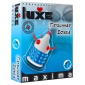 Презерватив LUXE Maxima  Глубинная бомба  - 1 шт. - Luxe - купить с доставкой в Рыбинске