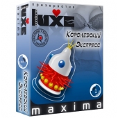 Презерватив LUXE Maxima  Королевский экспресс  - 1 шт. - Luxe - купить с доставкой в Рыбинске