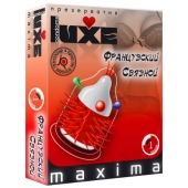 Презерватив LUXE Maxima  Французский связной  - 1 шт. - Luxe - купить с доставкой в Рыбинске