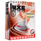Презерватив LUXE  Exclusive  Чертов хвост  - 1 шт. - Luxe - купить с доставкой в Рыбинске
