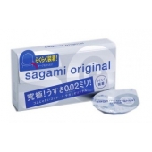 Ультратонкие презервативы Sagami Original QUICK - 6 шт. - Sagami - купить с доставкой в Рыбинске