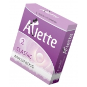 Классические презервативы Arlette Classic - 3 шт. - Arlette - купить с доставкой в Рыбинске