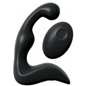 Черный вибромассажер простаты с пультом ДУ Control P-Spot Pro - Pipedream - в Рыбинске купить с доставкой