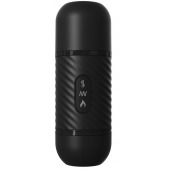 Черный вибромассажер с функцией поступательных движений Ass Thruster - Pipedream - купить с доставкой в Рыбинске