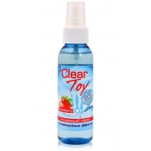 Очищающий спрей для игрушек CLEAR TOY Strawberry - 100 мл. - Биоритм - купить с доставкой в Рыбинске