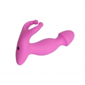 Розовый стимулятор простаты с усиками - 15 см. - 4sexdreaM - в Рыбинске купить с доставкой