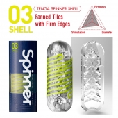 Мастурбатор SPINNER Shell - Tenga - в Рыбинске купить с доставкой