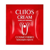 Пробник возбуждающего крема для женщин Clitos Cream - 1,5 гр. - Биоритм - купить с доставкой в Рыбинске
