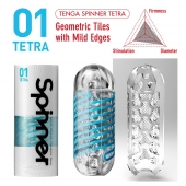 Мастурбатор SPINNER Tetra - Tenga - в Рыбинске купить с доставкой