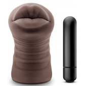 Коричневый мастурбатор-ротик Renee - Blush Novelties - в Рыбинске купить с доставкой