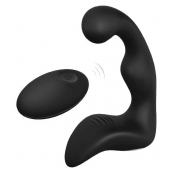 Черный вибромассажер простаты REMOTE BOOTY PLEASER - Dream Toys - в Рыбинске купить с доставкой