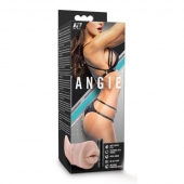 Телесный мастурбатор-ротик Angie - Blush Novelties - в Рыбинске купить с доставкой