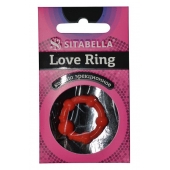 Эрекционное кольцо из киберкожи со стимулирующими бусинами - Sitabella - в Рыбинске купить с доставкой