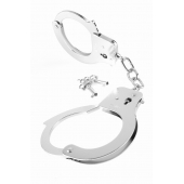 Металлические серебристые наручники Designer Metal Handcuffs - Pipedream - купить с доставкой в Рыбинске