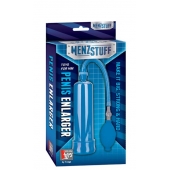 Синяя вакуумная помпа MENZSTUFF PENIS ENLARGER - Dream Toys - в Рыбинске купить с доставкой