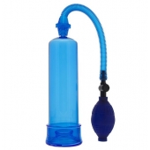 Синяя вакуумная помпа MENZSTUFF PENIS ENLARGER - Dream Toys - в Рыбинске купить с доставкой
