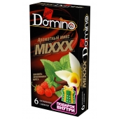 Ароматизированные презервативы DOMINO  Ароматный микс  - 6 шт. - Domino - купить с доставкой в Рыбинске