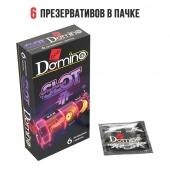 Ароматизированные презервативы DOMINO  Фруктовый слот  - 6 шт. - Domino - купить с доставкой в Рыбинске