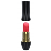 Клиторальный стимулятор-помада LIPSTICK - 9,3 см. - Dream Toys - купить с доставкой в Рыбинске