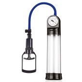 Прозрачная вакуумная помпа Sex Expert с манометром - Sex Expert - в Рыбинске купить с доставкой