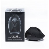 Черный инновационный мужской вибратор PULSE SOLO ESSENTIAL - Hot Octopuss - в Рыбинске купить с доставкой