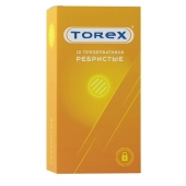 Текстурированные презервативы Torex  Ребристые  - 12 шт. - Torex - купить с доставкой в Рыбинске