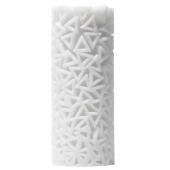 Белый 3D мастурбатор PILE - Tenga - в Рыбинске купить с доставкой