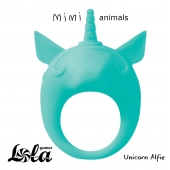 Зеленое эрекционное кольцо Unicorn Alfie - Lola Games - в Рыбинске купить с доставкой