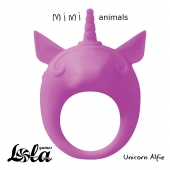 Фиолетовое эрекционное кольцо Unicorn Alfie - Lola Games - в Рыбинске купить с доставкой