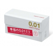 Супер тонкие презервативы Sagami Original 0.01 - 10 шт. - Sagami - купить с доставкой в Рыбинске