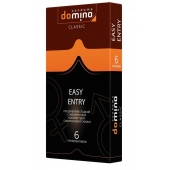 Презервативы с увеличенным количеством смазки DOMINO Easy Entry - 6 шт. - Domino - купить с доставкой в Рыбинске