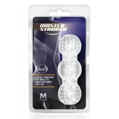 Прозрачный фигурный мастурбатор Master Stroker - Blush Novelties - в Рыбинске купить с доставкой