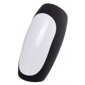 Черно-белый перезаряжаемый мастурбатор Erotist Hailstorm - Erotist Adult Toys - в Рыбинске купить с доставкой