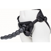 Пояс харнесс BEST UNI strap с 2 насадками - 18 и 22 см. - LOVETOY (А-Полимер) - купить с доставкой в Рыбинске