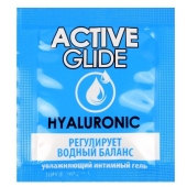 Лубрикант на водной основе Active Glide с гиалуроновой кислотой - 3 гр. - Биоритм - купить с доставкой в Рыбинске