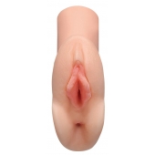 Телесный мастурбатор Perfect Pussy Double Stroker - Pipedream - в Рыбинске купить с доставкой