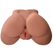 Кофейный мастурбатор-полуторс Perfect Ass Masturbator - Pipedream - в Рыбинске купить с доставкой